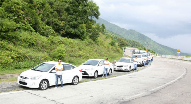 Transfer between Hue and Danang by Private Car